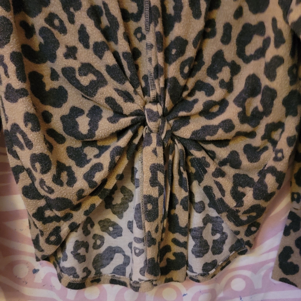 Daytrip Cheetah Print Top - Picture 4 of 4